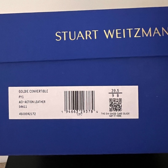 New Stuart Weitzman Goldie
Convertible Sneaker size 9 B - Picture 4 of 13